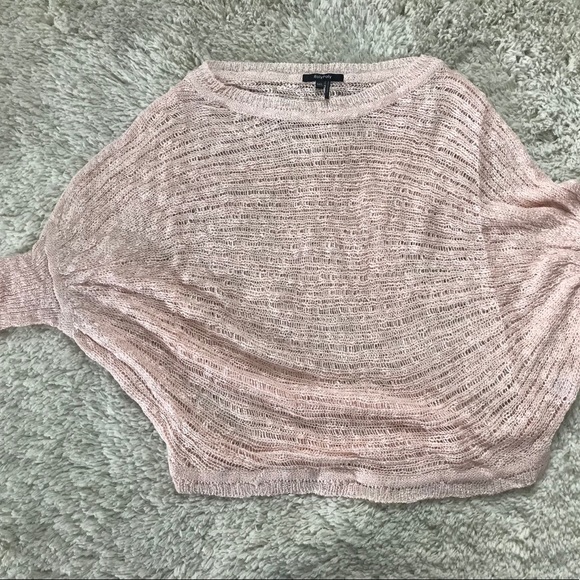 HOST PICK! Sheer Peach Sweater - Picture 3 of 5